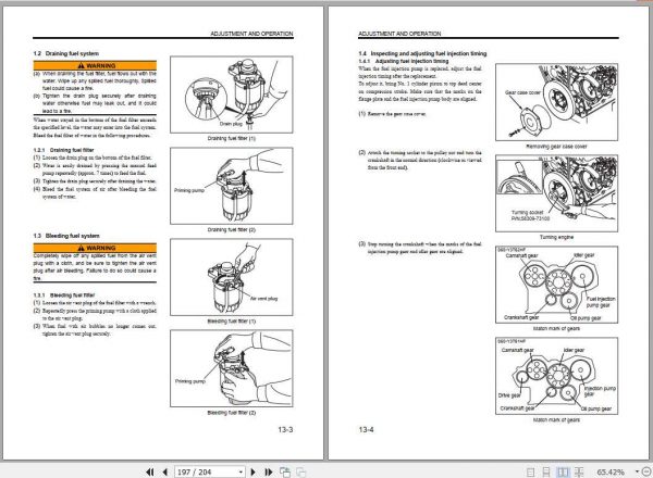 Mitsubishi Diesel Engine S6S Y3T61HF S6S Y3T62HF Service Manual 3