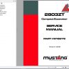 Mustang Compact Excavator 2803ZT Service Manual918279 1