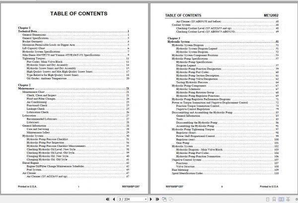 Mustang Compact Excavator ME12002 Service Manual909768 REVB 2