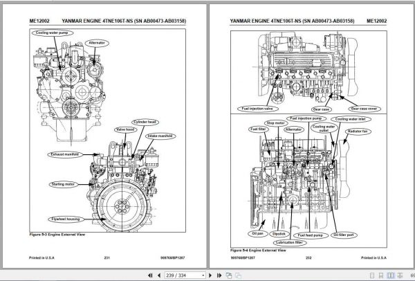 Mustang Compact Excavator ME12002 Service Manual909768 REVB 3