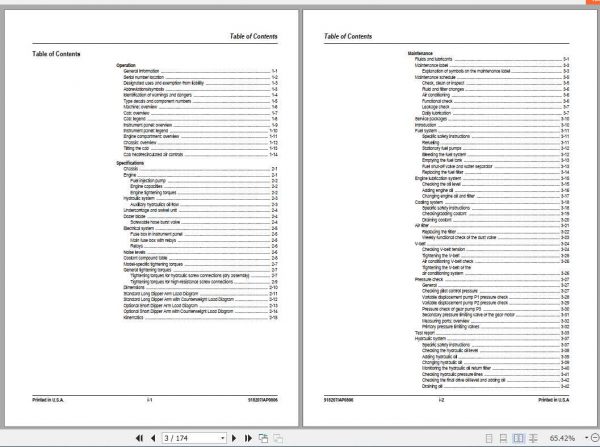 Mustang Compact Excavator ME3803ZT Service Manual918207 2