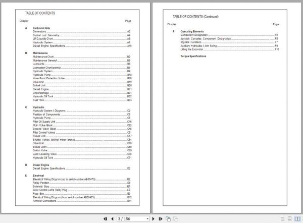 Mustang Compact Excavator ME8002 Service Manual918173 2