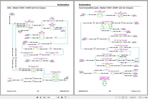 Mustang Compact Loader 1750RT 2100RT 2500RT Service Manual50940165 REVC 3