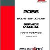 Mustang Skid Steer Loader 2056 Service Manual917438 RevB 1
