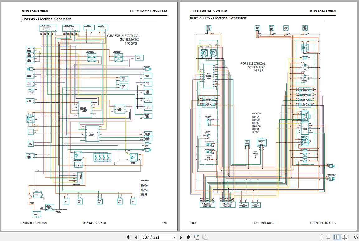 Mustang Skid Steer Wiring Diagram Wiring Diagram