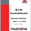 Mustang Telehandler 519 Service Manual913302 RevA 1