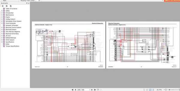 Mustang Track Loader 3200VTVT320 Service Manual50940548 3