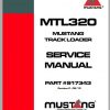 Mustang Track Loader MTL320 Service Manual917343 RevC 1