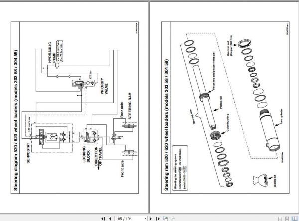Mustang Wheel Loader 520 620ML25 Service Manual50940190 REVA 3