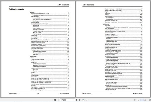 Mustang Wheel Loader ML360 ML460 Service Manual918294 RevA 2