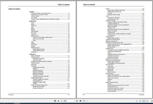 Mustang Wheel Loader ML48T480T Service Manual918139 2