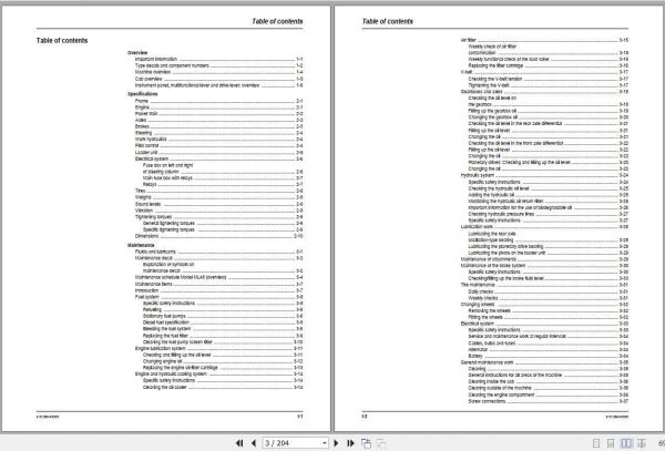 Mustang Wheel Loader ML48 Service Manual918136 2