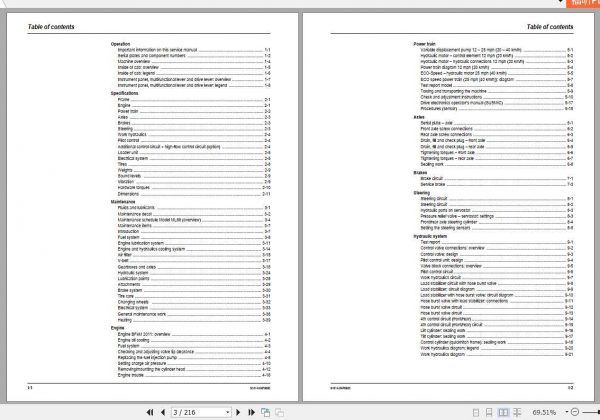 Mustang Wheel Loader ML68 Service Manual918142 2