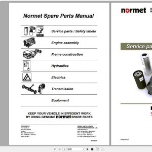 Normet Charmec 6605 B Spare Parts Manual 1