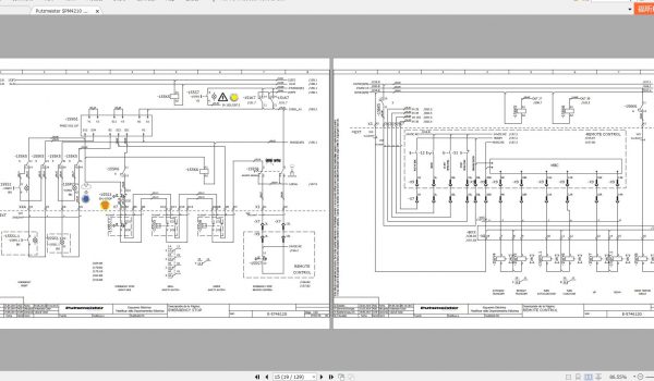 Putzmeister SPM4210 Wetkret   Electric Circuit Diagram 3