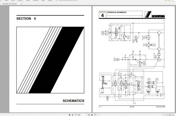 SCHWING SP 305 Part Manual30396021 3