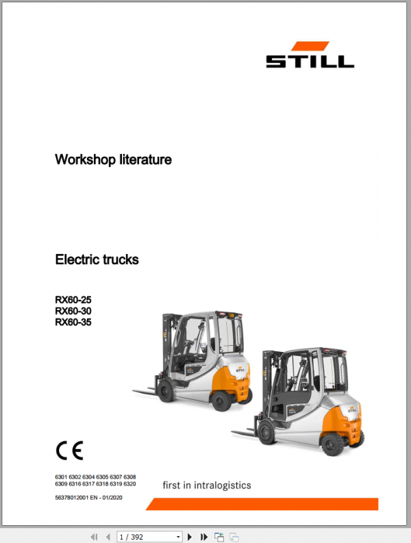 STILL STED Forklift Updated 2020 Workshop Manual Schematic Diagram Hydraulic Error Code Full DVD 4jOxW7