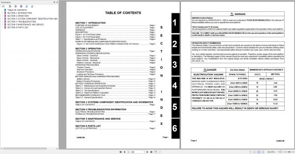 Skyjack SJKB33N Part Operator Maintenance ManualEN 2