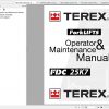 TEREX Container Stacker FDC25 Service Manual 2