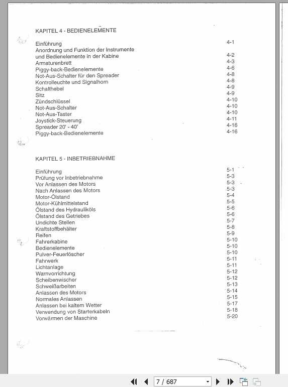 TEREX Container Stacker Fantuizzi CS45 S Service ManualDE 2