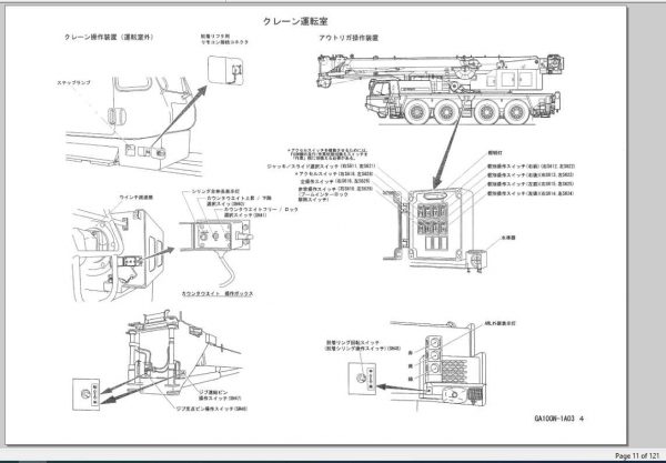 Tadano Hydraulic Crane GA 1000N 1TC 01 GA5161 Training ManualJP 3