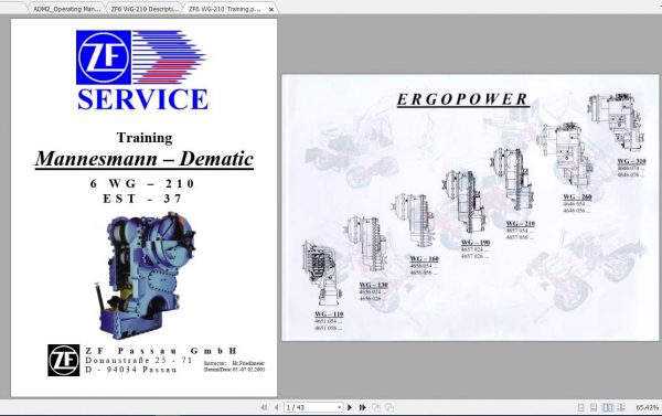 Terex Mobile Crane 3B6 AC35 Service Manual 2