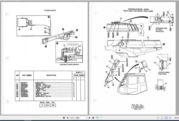 Terex PH Crane Omega 35 40 45 50 Parts Manual 3