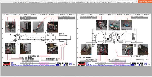 Terex ReachStacker TFC45 Operating and Maintenance Manual Schematic 5