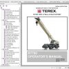 Terex Rough Terrain Crane RT780 NEW Service Manual 1