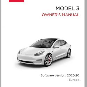 Tesla Model 3 Europe 022020 Owners ManualEN 1