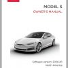 Tesla Model S North America 022020 Owners ManualEN