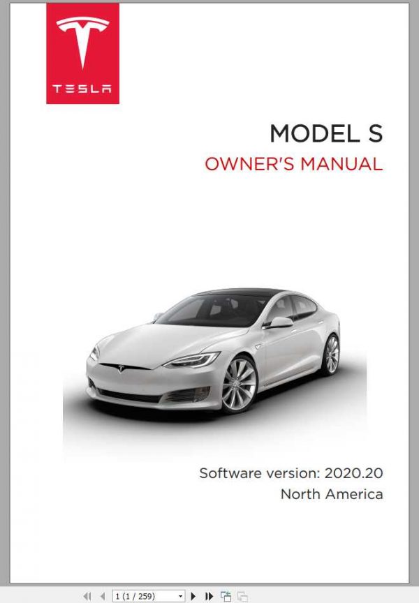 Tesla Model S North America 022020 Owners ManualEN