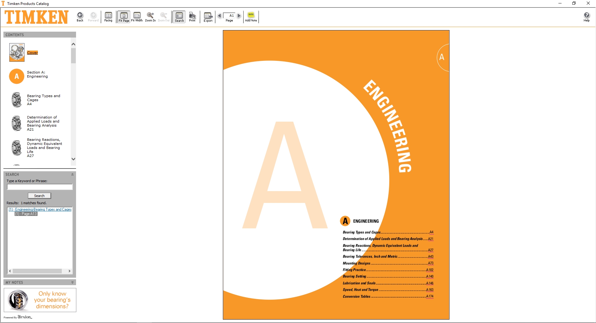 Timken Full Bearing Products Catalog