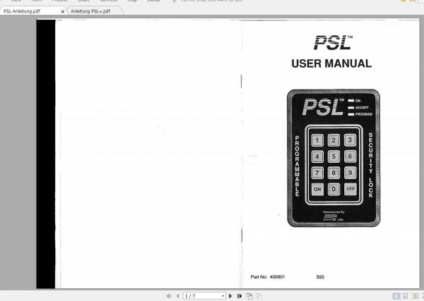 Toyota Forklift PSL Installation 1