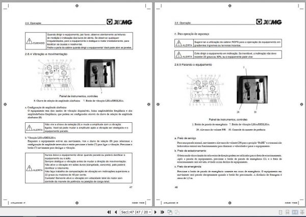 XCMG Roller Compactor XS120 Operation ManualES 2