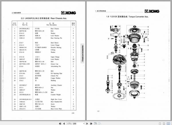 XCMG Wheel Loader LW321F Operation ManualENZH 3