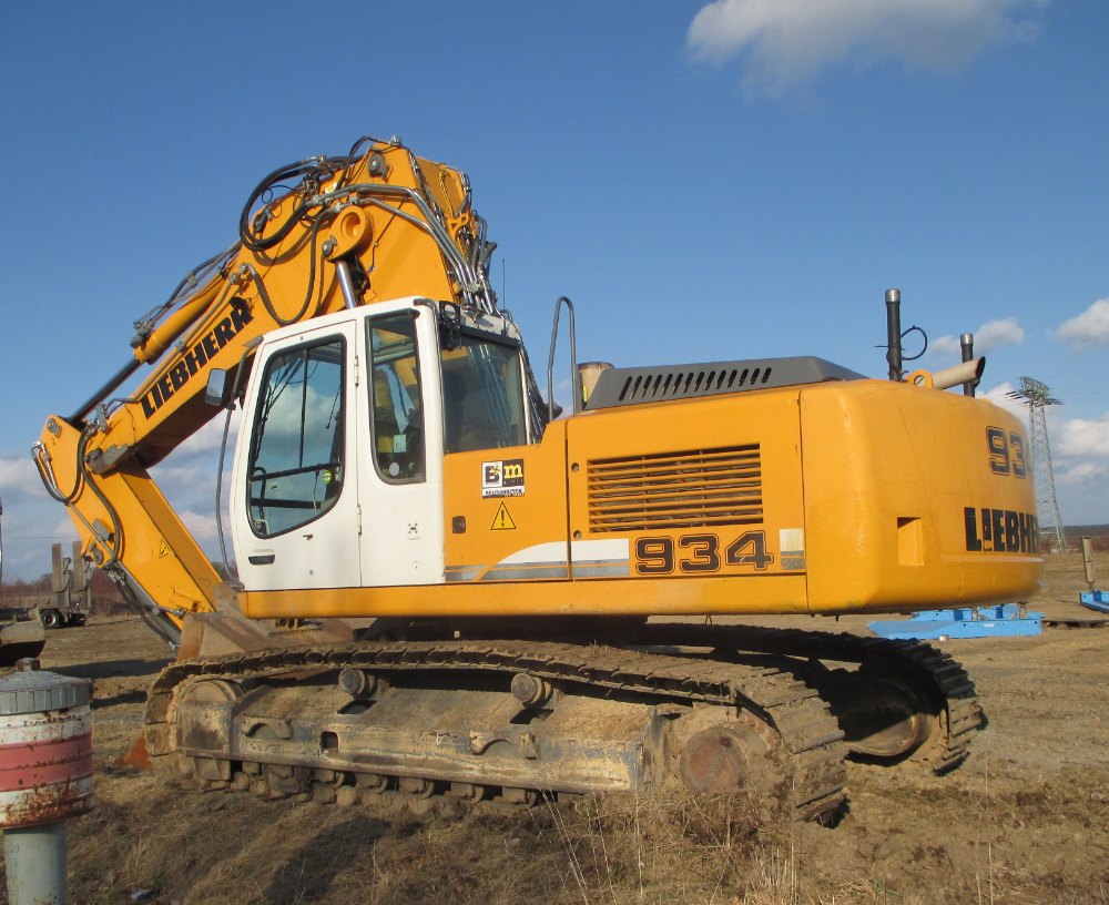 liebherr r 934 c demolition litronic crawler excavator 150 kw