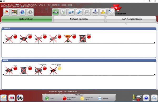 AGCO EDT Electronic Diagnostic Tool v.1.99.20240.924 09.2020 Diagnostic Software 4