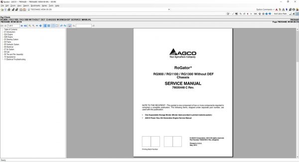 Ag ChemNAAGNorthAmerica2020PartBookWorkshopServiceManuals 3