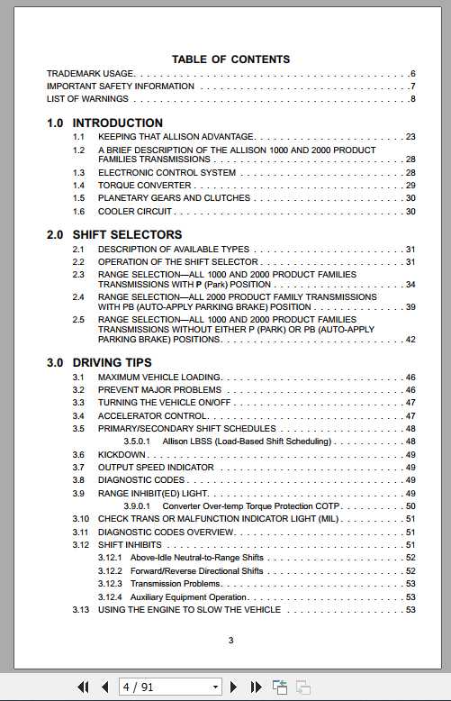 Allison Transmission 1000 2000 Operators ManualOM3758EN 2