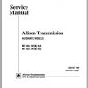 Allison Transmission MT640 MTBB643 MT650 MTB653 Service ManualSM1317EN 1