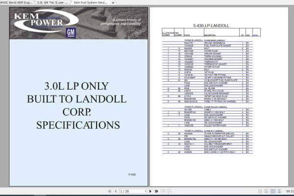 Bendi Kem Engine Fuel System Service Manual 1