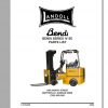 Bendi Landoll Forklift Series IV SE Part Operators Maintenance Manual 2