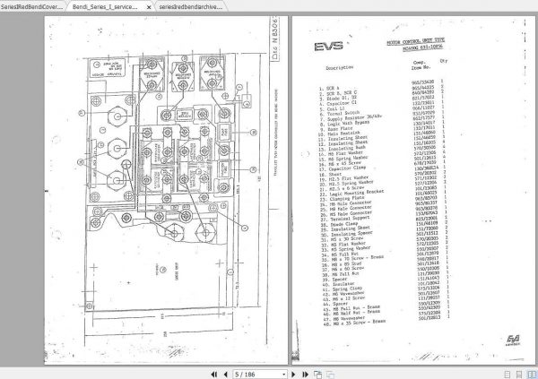 Bendi Landoll Forklift Series I Spare Parts List Electrical Diagrams 2