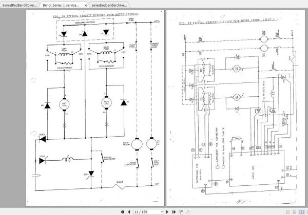 Bendi Landoll Forklift Series I Spare Parts List Electrical Diagrams 3