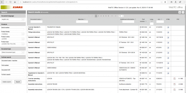 CLAAS WebTIC EN v4120 2020 11 08 14 41 08