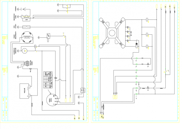 CTE Traccess CS 135 Spare Parts Manual Electrical Schematic 1