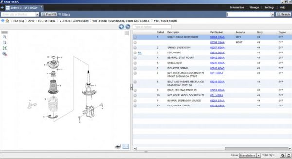 Chrysler FCA EPC5 International 09.2020 Spare Parts Catalogue 4