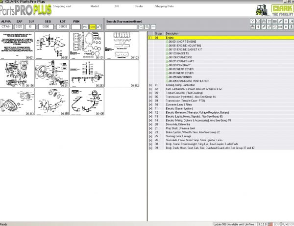 Clark ForkLift Parts Pro Plus v508 112020 Spare Parts Catalog 4