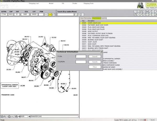 Clark ForkLift Parts Pro Plus v508 112020 Spare Parts Catalog 7
